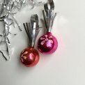 Vintage julekugler, par m lametta