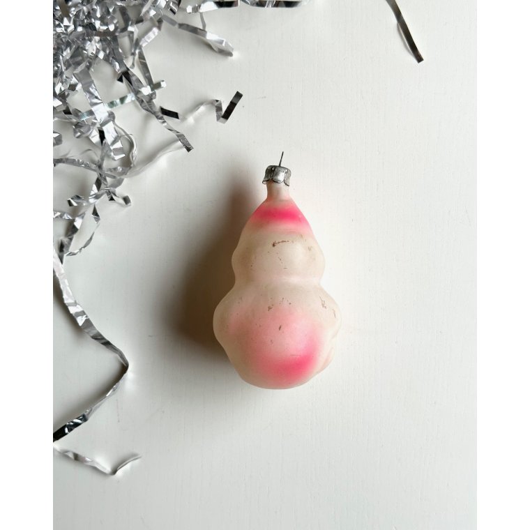 Vintage juleornament, pastel julemand