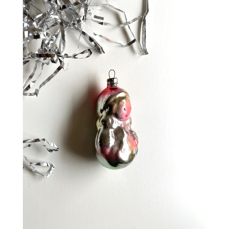 Stor slv pige, pastel, NB