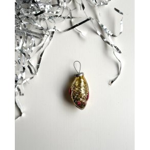 Little vintage fish w red fins