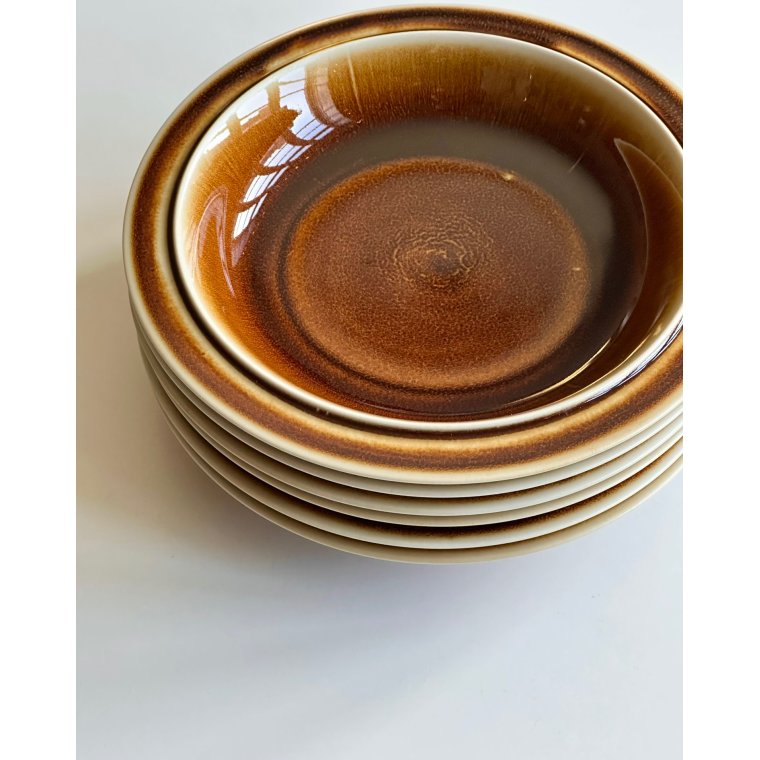 Scherzer, dybe tallerkner, 6 stk samlet