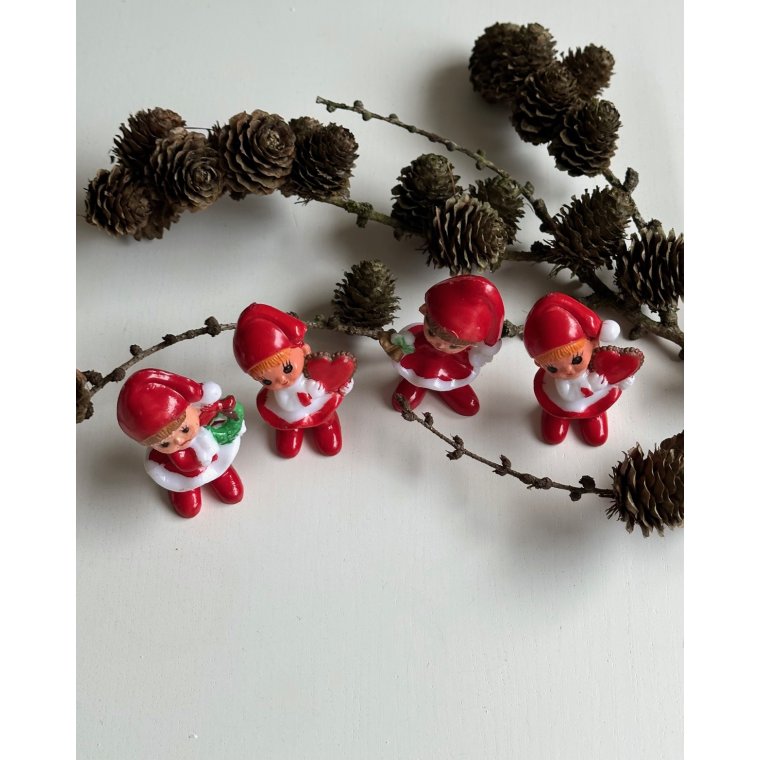 Karen K elves, set of 4, NB