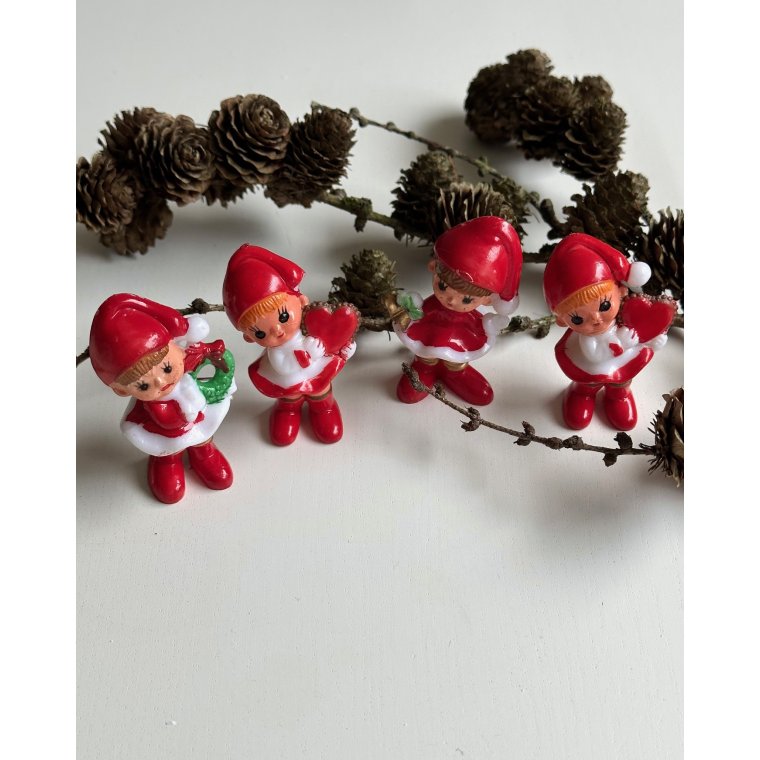 Karen K elves, set of 4, NB