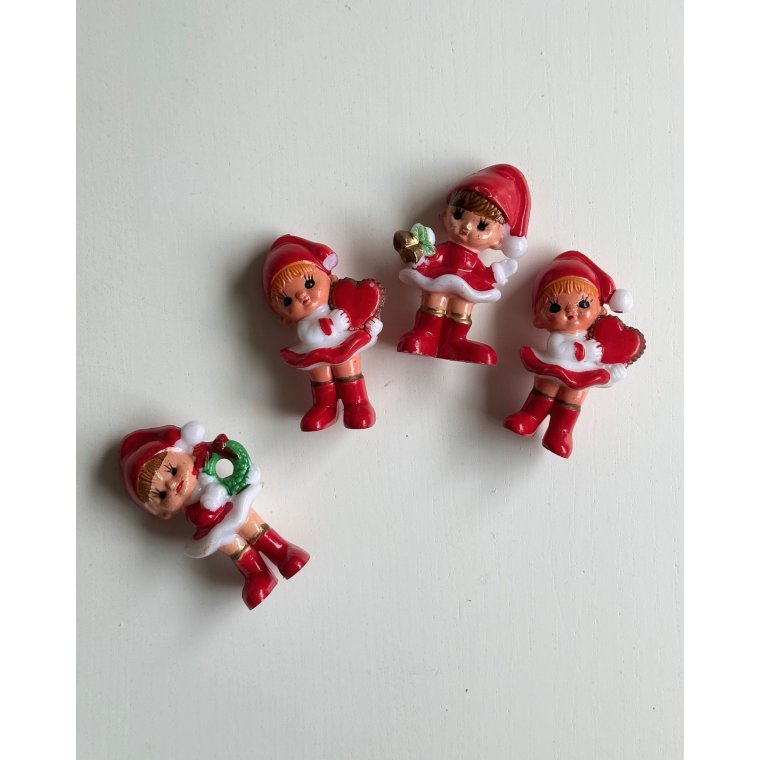 Karen K elves, set of 4, NB