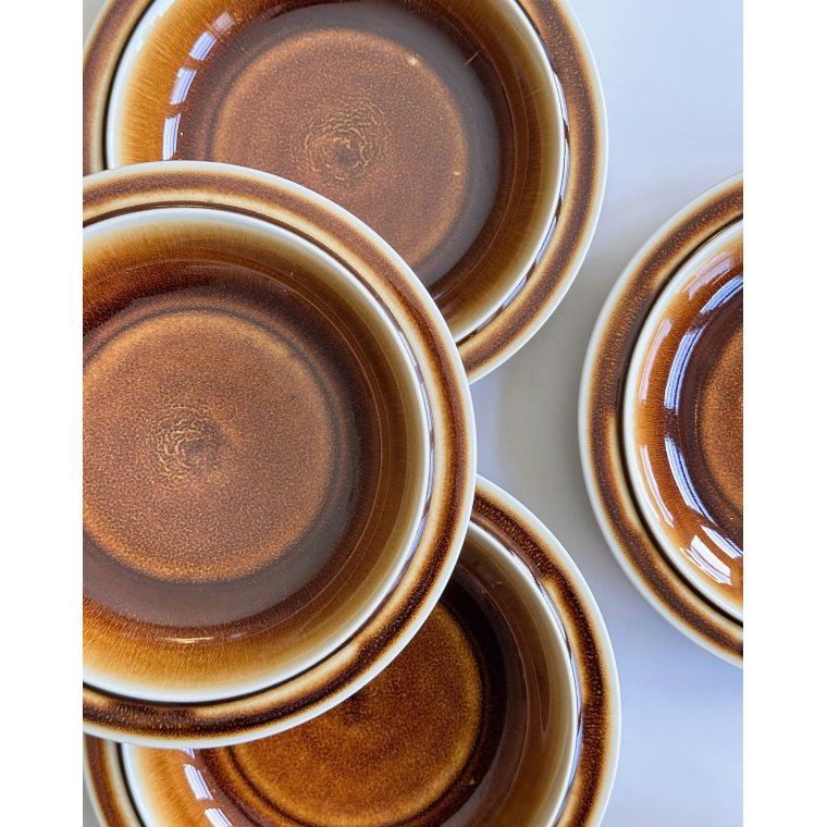 Scherzer, dybe tallerkner, 6 stk samlet