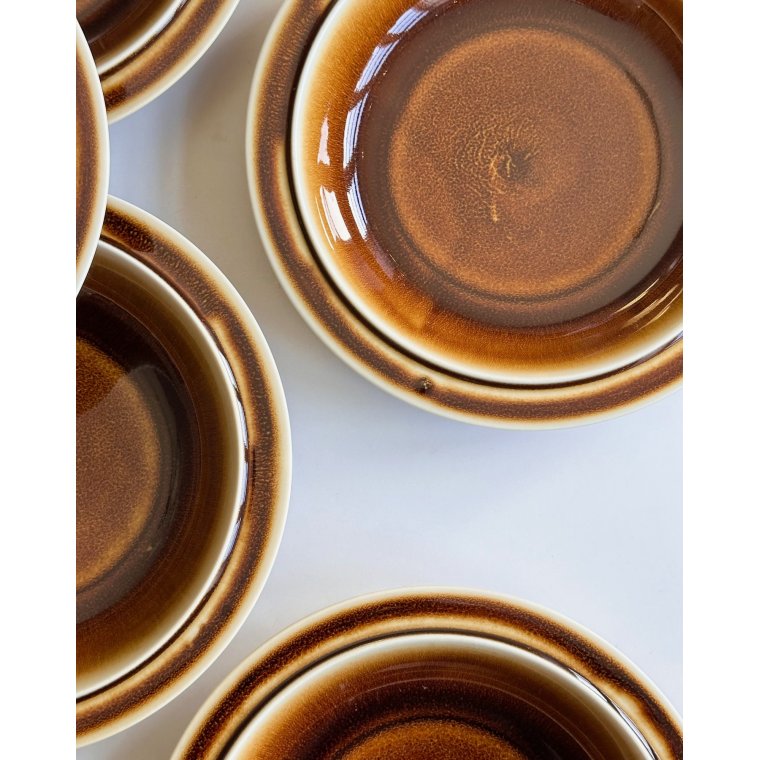 Scherzer, dybe tallerkner, 6 stk samlet