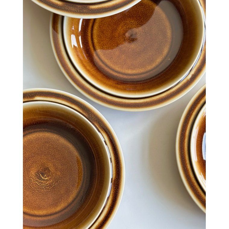 Scherzer, dybe tallerkner, 6 stk samlet