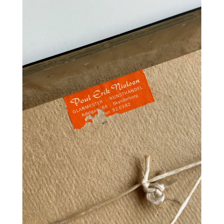 Original radering, signeret