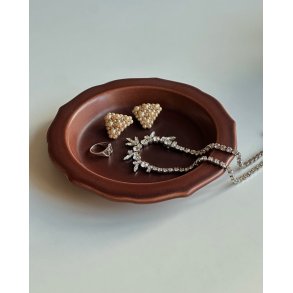 Aluminia sk�l, bordeaux