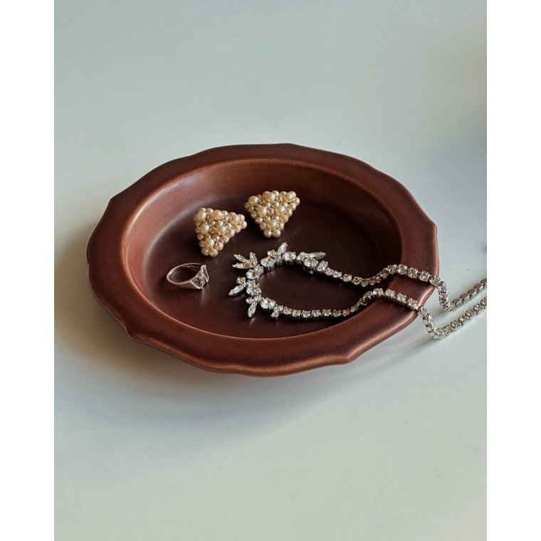 Aluminia sk�l, bordeaux