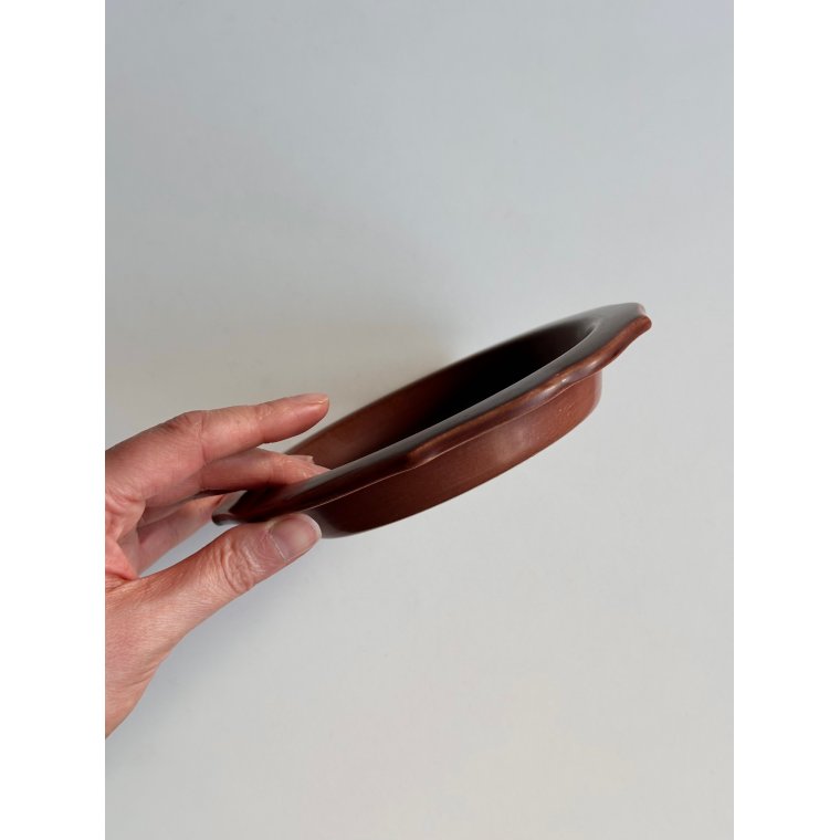 Aluminia sk�l, bordeaux