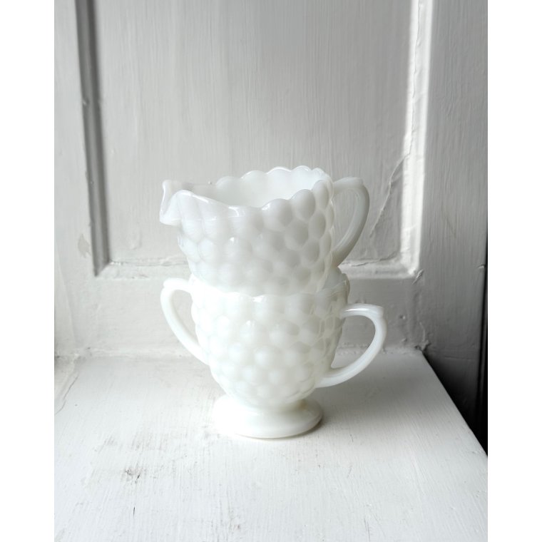 Sukker- og fldest. opalineglas