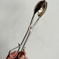 Salad tongs. Electroplated Zinc