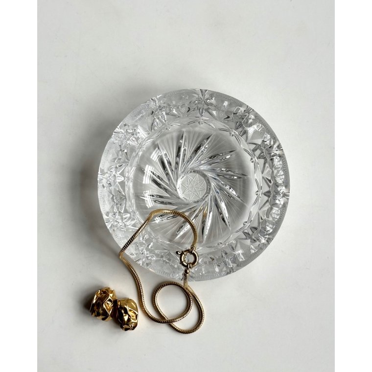 Crystal ashtray