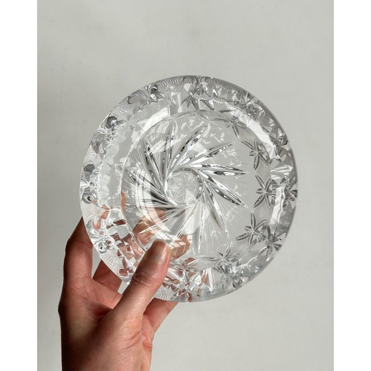 Crystal ashtray