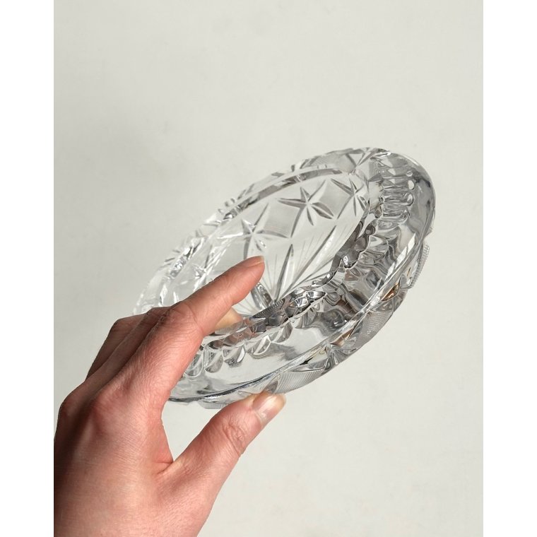 Crystal ashtray