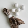 Servietringe, marmor, 6 stk samlet