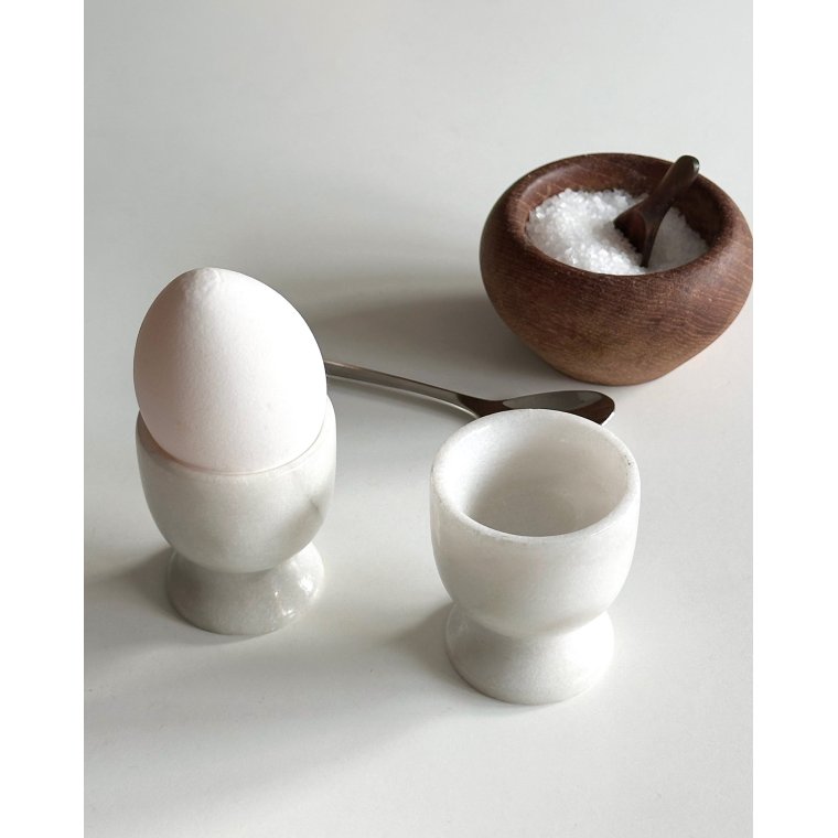 �ggeb�gre, marmor, 2 stk samlet