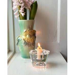 Crystal candleholder, NB