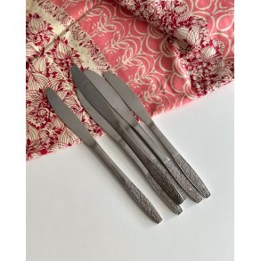 Knive, rustfrit st�l, 6 stk samlet