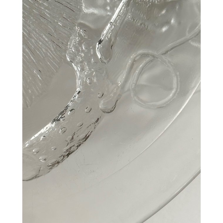 Peoni glastallerkner, Oiva Toikka for Arabia Finland, 5 stk samlet