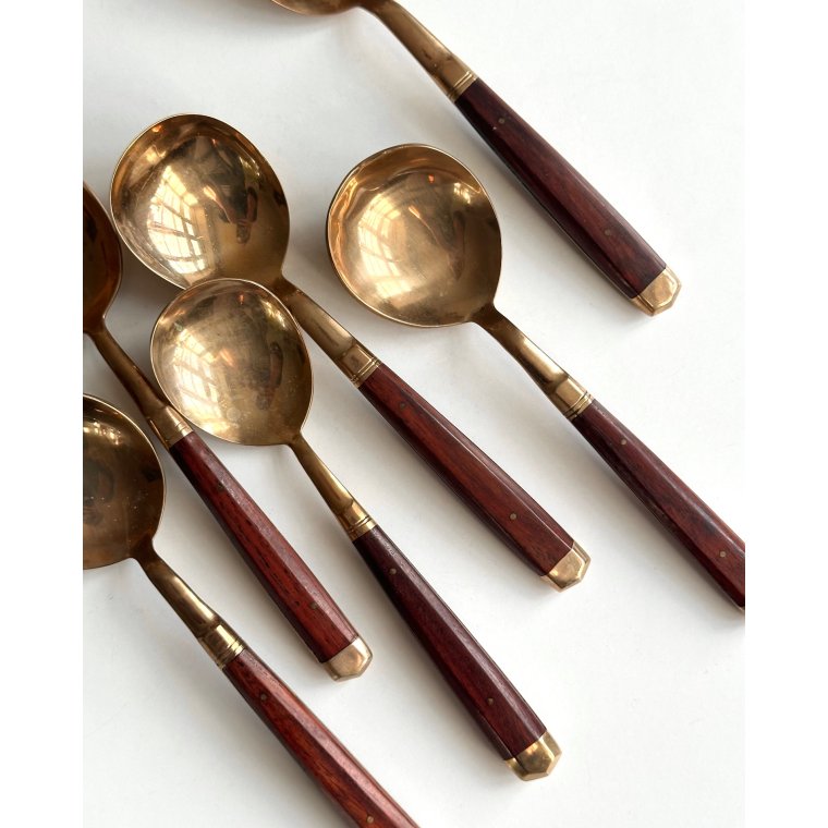 Spiseskeer, 6 stk samlet