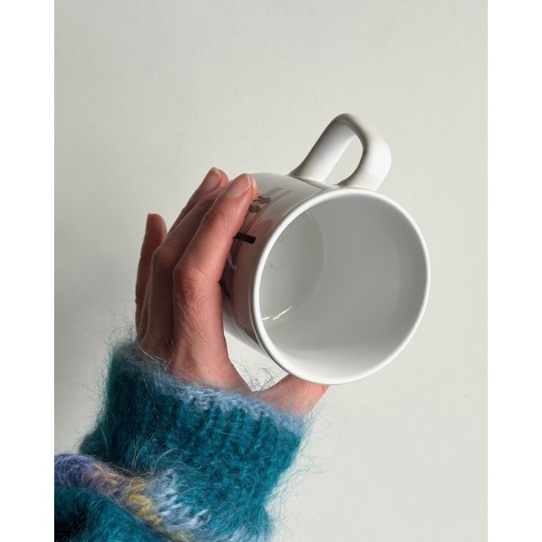 Engelsk krus m fugle