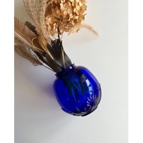 Sphere vase, pressed glass