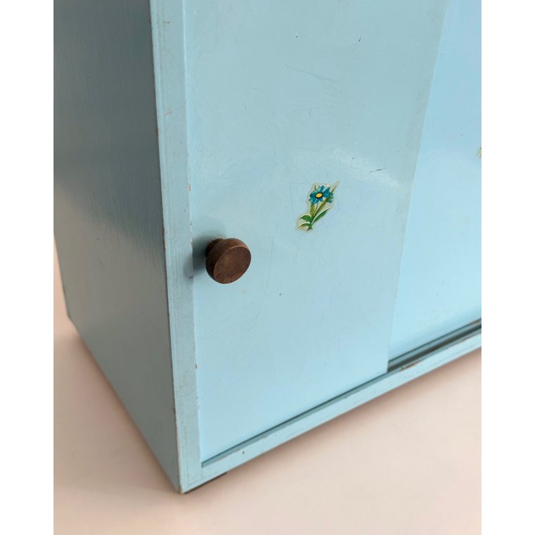 Vintage dukkeskab m 2 lger