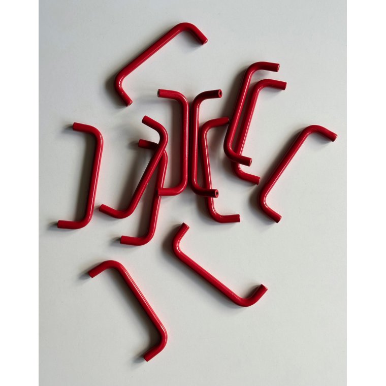 R�de greb, 12 stk samlet