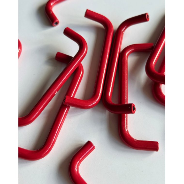 R�de greb, 12 stk samlet