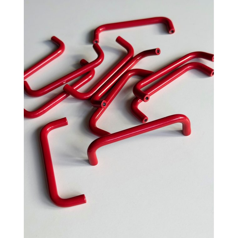 R�de greb, 12 stk samlet