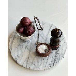 Marble plate w handle, NB