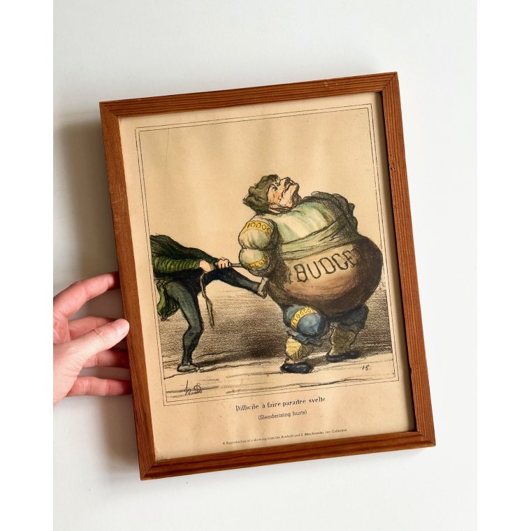 Fransk satire, slankekur