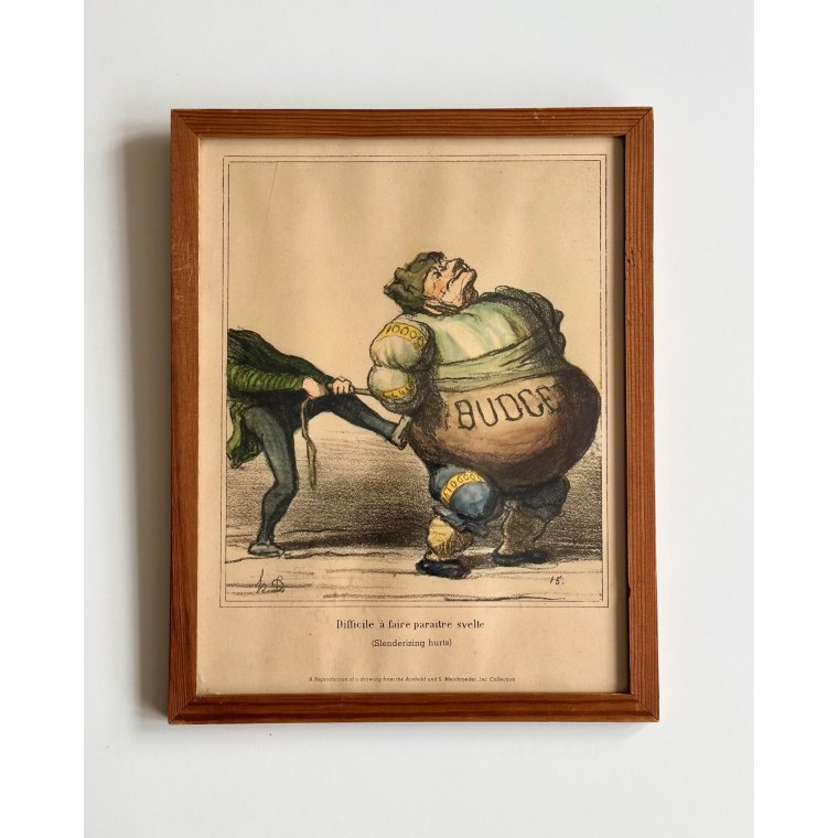 Fransk satire, slankekur