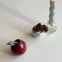 Teardrop shaped mini vase