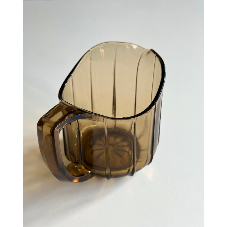 Holmegaard fl�dekande, r�gfarvet