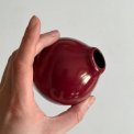 Teardrop shaped mini vase
