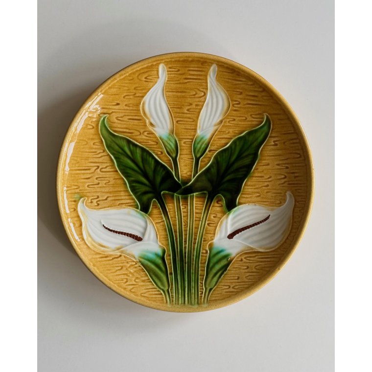 Art nouveau tallerken, calla