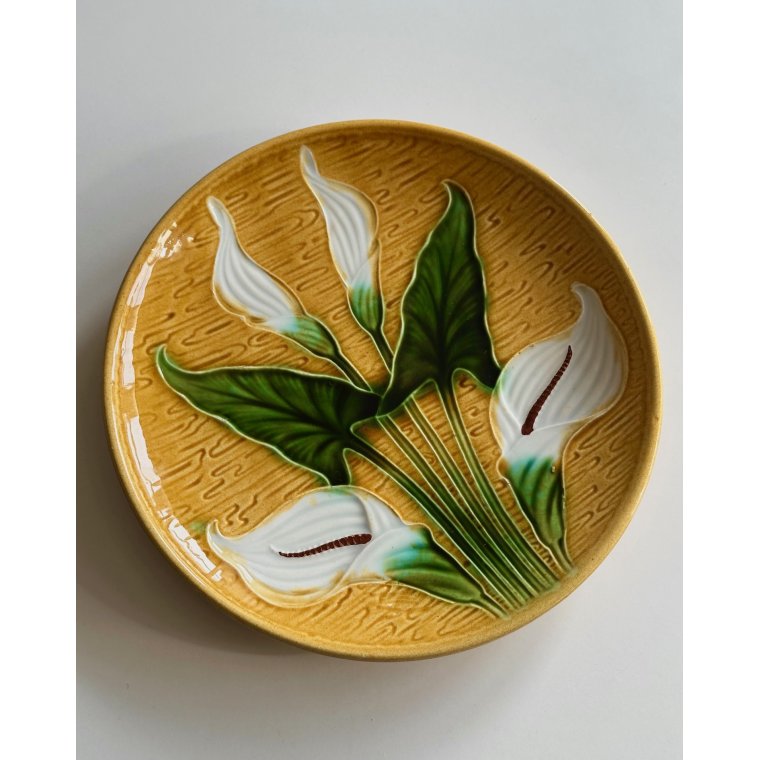 Art nouveau tallerken, calla