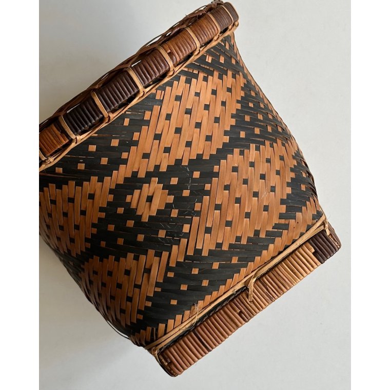 Fletkurv, sort/natur