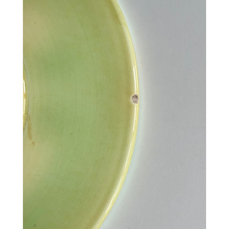 Art nouveau tallerken, �blegren