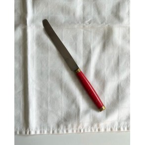 Melron knife, red, pr pc