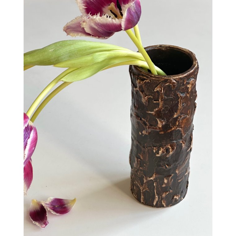 Ceramic vase, brutalist