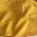 Yellow retro tablecloth, 200 x 92 cm