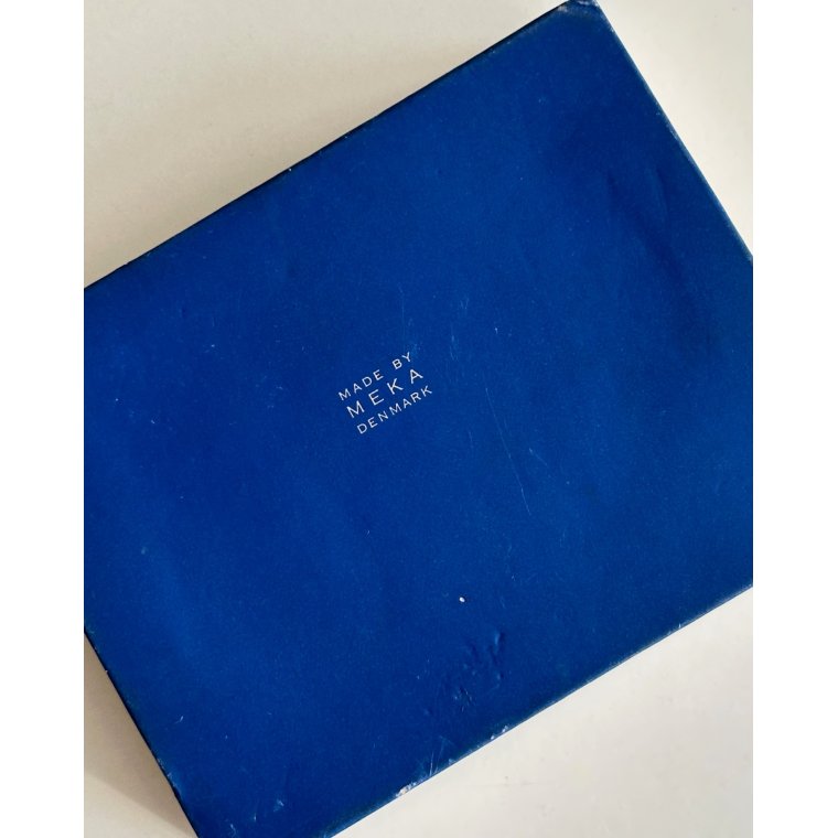 Mokkaskeer, forgyldte m blomster, Denmark, 6 stk samlet