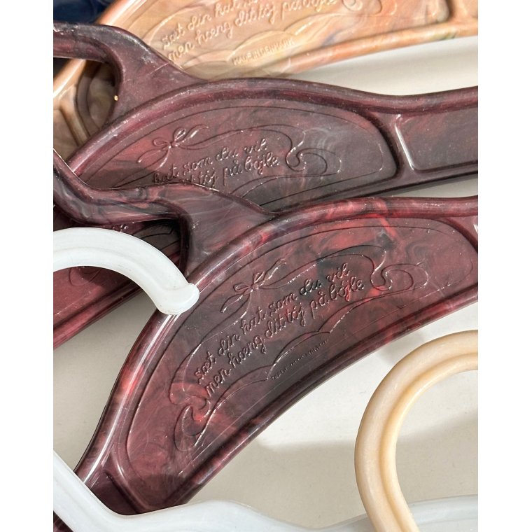 Retro plastikb�jler, ass. farver, 7 stk samlet