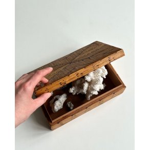 Hand decorated cigar box