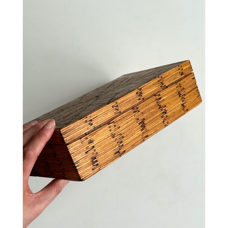 Hand decorated cigar box