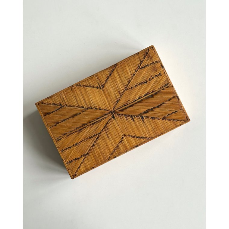 Hand decorated cigar box